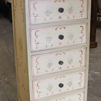 Paint Decorated 6 Drawer Lingerie Chest

Auction Estimate $200-$400 â€“ Located Inside