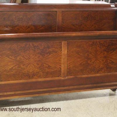  Queen Burl Mahogany Sleigh Bed

Auction Estimate $200-$400 â€“ Located Inside 