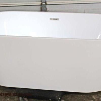  NEW Woodbridgeâ€ Freestanding Soaking Tub

Auction Estimate $200-$400 â€“ Located Inside 