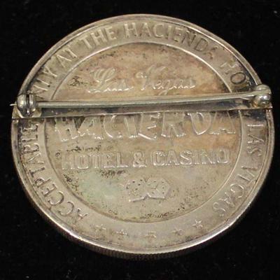  Sterling Casino Token made into Pin

Auction Estimate $20-$50 â€“ Located Inside 