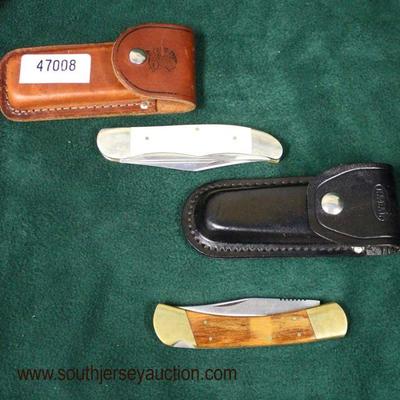 Selection of Pocket Knives including; Ka-Bar USA & Solingen

Auction Estimate $10-$30 each â€“ Located Glassware

 