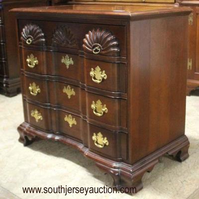  SOLID Mahogany â€œHeirloom Collectionâ€ Shell Carved Block Front bracket Foot Bachelor Chest

Auction Estimate $300-$600 â€“ Located...