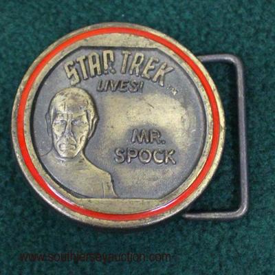 Star Trek Lives â€“ Mr. Spock, USS Enterprise, Lee Belt NY, NY; 1976 Paramount Corporation

Auction Estimate $20-$50 â€“ Located Inside