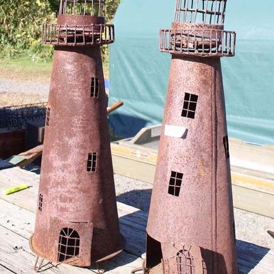  Selection of Decorator Outdoor Items Including Stars and Lighthouses

Auction Estimate $50-$200 â€“ Located Field 