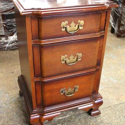 Selection of â€œKling Furnitureâ€ SOLID Mahogany Night Stands

Auction Estimate $50-100 each â€“ Located Inside