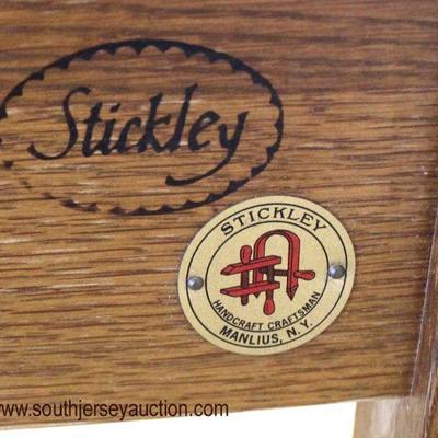  Mission Oak â€œStickley Furnitureâ€ Queen Size High Back Panel front and Back Bed

Auction Estimate $400-$800 â€“ Located Inside 