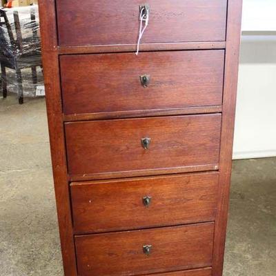 Mahogany Contemporary Lingerie Chest

Auction Estimate $100-$300 â€“ Located Inside

 