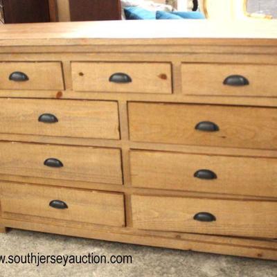NEW Rustic Style 9 Drawer Dresser

Auction Estimate $100-$300 â€“ Located Inside

 