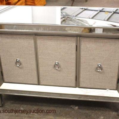  NEW Decorator Mirrored 3 Door Credenza

Auction Estimate $200-$400 â€“ Located Inside 