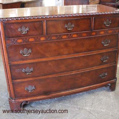  Mahogany Rope Carved 3 over 3 Drawer Chest

Auction Estimate $100-$300 â€“ Located Inside 