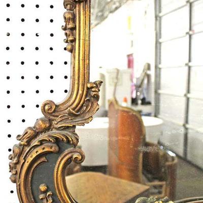  French Style Carved Wood Gold Decorator Mirror

Auction Estimate $100-$300 â€“ Located Inside 