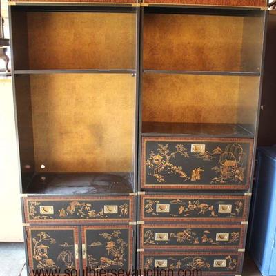  2 Piece Asian Decorated Wall Cabinet

Auction Estimate $100-$300 â€“ Located Dock 