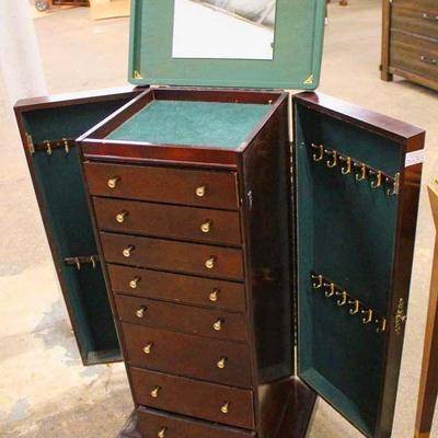 Mahogany Finish Jewelry Chest

Auction Estimate $100-$200 â€“ Located Inside
