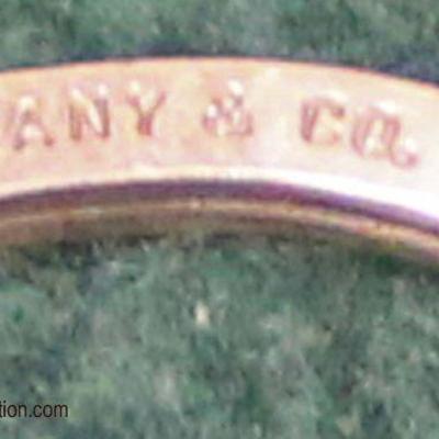 Sterling â€œTiffany and Companyâ€ Heart Pendant

Auction Estimate $25-$100 â€“ Located Glassware

 