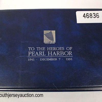  First Day Cover of â€œTo the Heroes of Pearl Harborâ€

Auction Estimate $5-$10 â€“ Located Glassware 