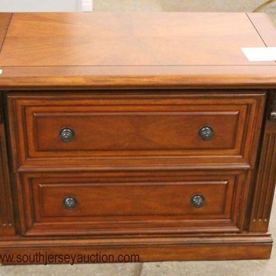  NEW Contemporary Mahogany Finish Inlaid and Banded 2 Drawer File Cabinet

Auction Estimate $100-$300 â€“ Located Inside 