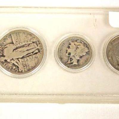  Silver Penny, Nickel, Dime, Quarter, & Liberty Half Dollar

Auction Estimate $10-$30 â€“ Located Inside 