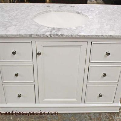  NEW 42â€ Marble Top 1 Door 6 Drawer White Bathroom Vanity

Auction Estimate $200-$400 â€“ Located Inside 
