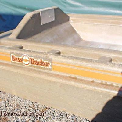  â€œBass Tracker Bantam IIâ€ Boat

US Coast Guard Rated 2 Person (425lb)

Auction Estimate $300-$600 â€“ Located Field 