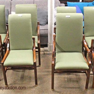  Set of 8 â€œHenredon Furnitureâ€ Upholstered Dining Room Chairs

Auction Estimate $300-$600 â€“ Located Inside 