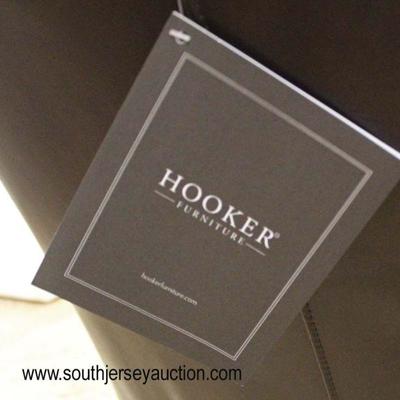  NEW â€œHooker Furnitureâ€ NICE PAIR of Brown Leather Swivel Club Chairs

Auction Estimate $400-$600 â€“ Located Inside 