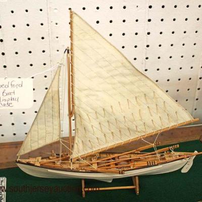  New Bedford Whale Board in Display Case

Auction Estimate $200-$400 â€“ Located Inside 