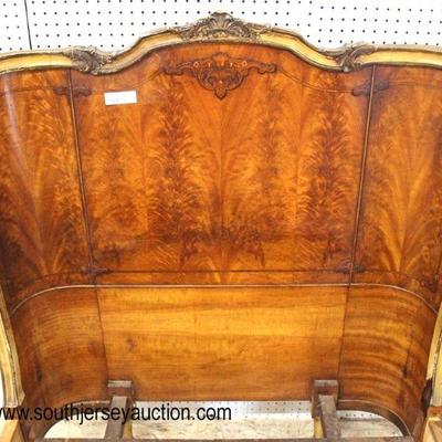  PAIR of BEAUTIFUL Burl Walnut Inlaid Pierce Carved French Style High Back Twin Beds

Auction Estimate $300-$600 – Located Inside 