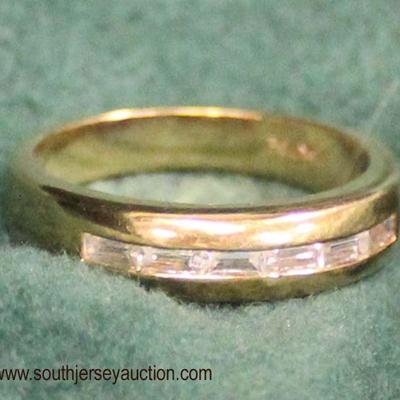  Marked 18 Karat Yellow Gold Electro Plate Ring

Auction Estimate $20-$80 â€“ Located Inside 