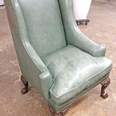 Leather â€œHenredon Leather Companyâ€ High Back Chippendale Style Chair

Auction Estimate $200-$400 â€“ Located Inside

 

 