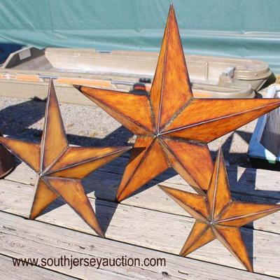  Selection of Decorator Outdoor Items Including Stars and Lighthouses

Auction Estimate $50-$200 â€“ Located Field 
