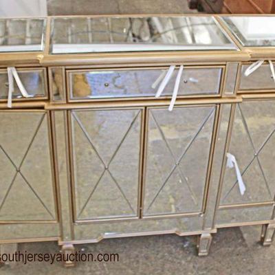 NEW Decorator Hollywood Style Mirrored 3 Drawer 4 Door Credenza

Auction Estimate $200-$400 â€“ Located Inside