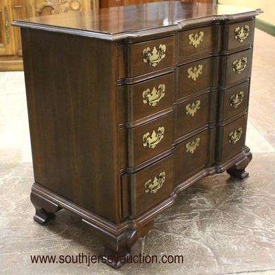  SOLID Mahogany â€œEthan Allen Furnitureâ€ Block Front Bracket Foot Bachelor Chest

Auction Estimate $300-$600 â€“ Located Inside 