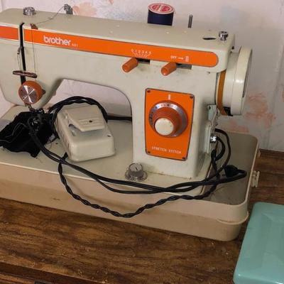 Vintage Brother sewing machine 
$20