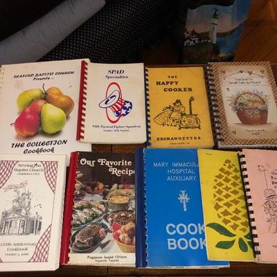 Local cookbooks
$3 each
