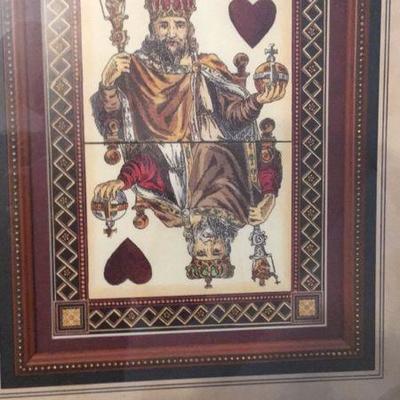 king of hearts print 