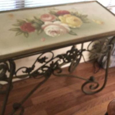 painted sofa table 