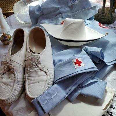 Vintage Red Cross uniform