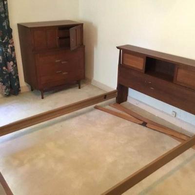 American Dresser and Bed