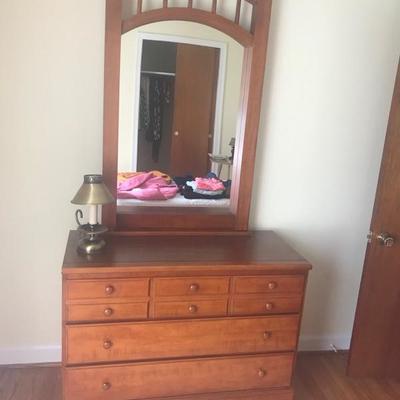 Dresser with mirror $195