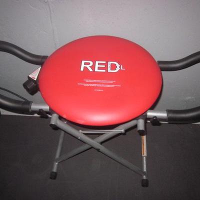 RED DX FITNESS Core Resistance & Rotation AB Chair  