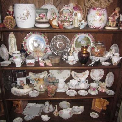 Coleport
Royal Staffordshire by Clarice Cliff
Rosenthal
Tons of Limoges, RS Germany 
Flow Blue Tons of Collectibles 