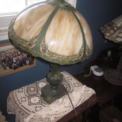 Antique Slag Lamps 
