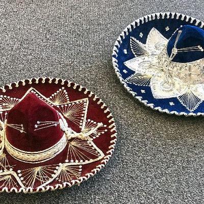 Authentic mariachi sombreros