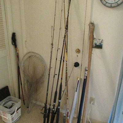 Fishing rods, reels & lures