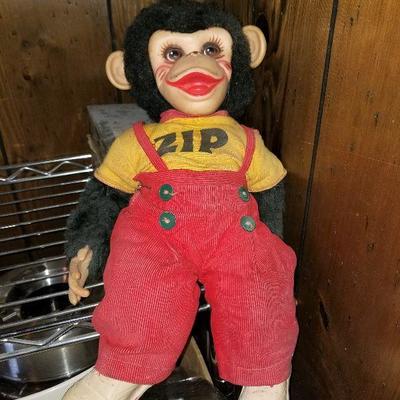 Zip Chimpanzee Stuffed Toy