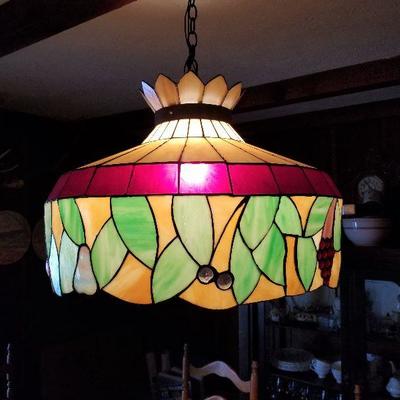 Stain Glass Light Fixture