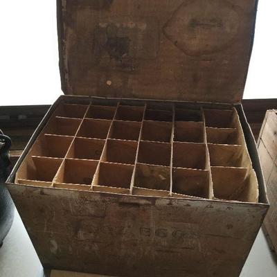 Vintage 6 dozen Egg Box