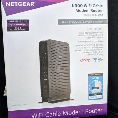 Netgear N300 Cable Modem Router