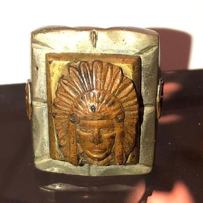 Circa 1940 Mexican Biker Ring