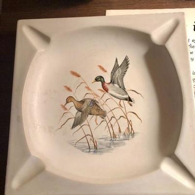 Vintage Duck-themed Ash Tray